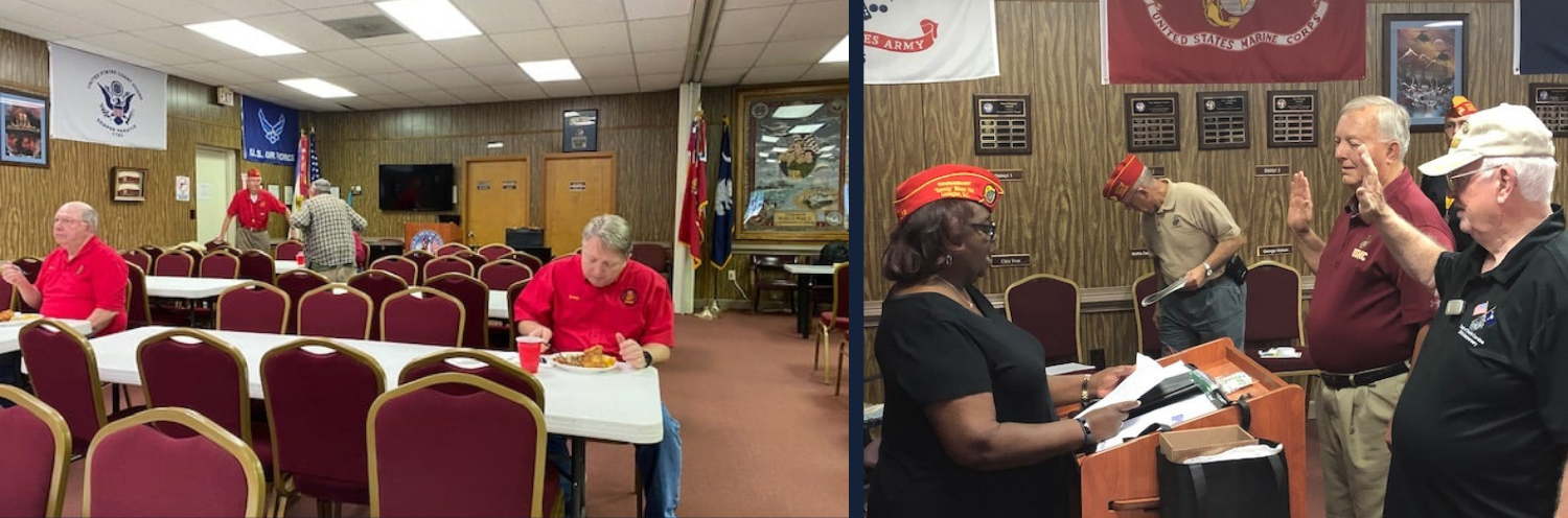 New members joining Marine Corps League Speedy Wilson 1141